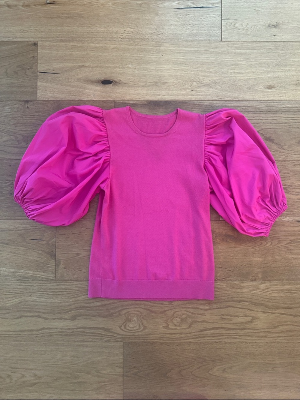 Trina Turk Vibrant Fuchsia Knit Top